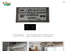 Tablet Screenshot of circolo-sardo-coghinas.ch